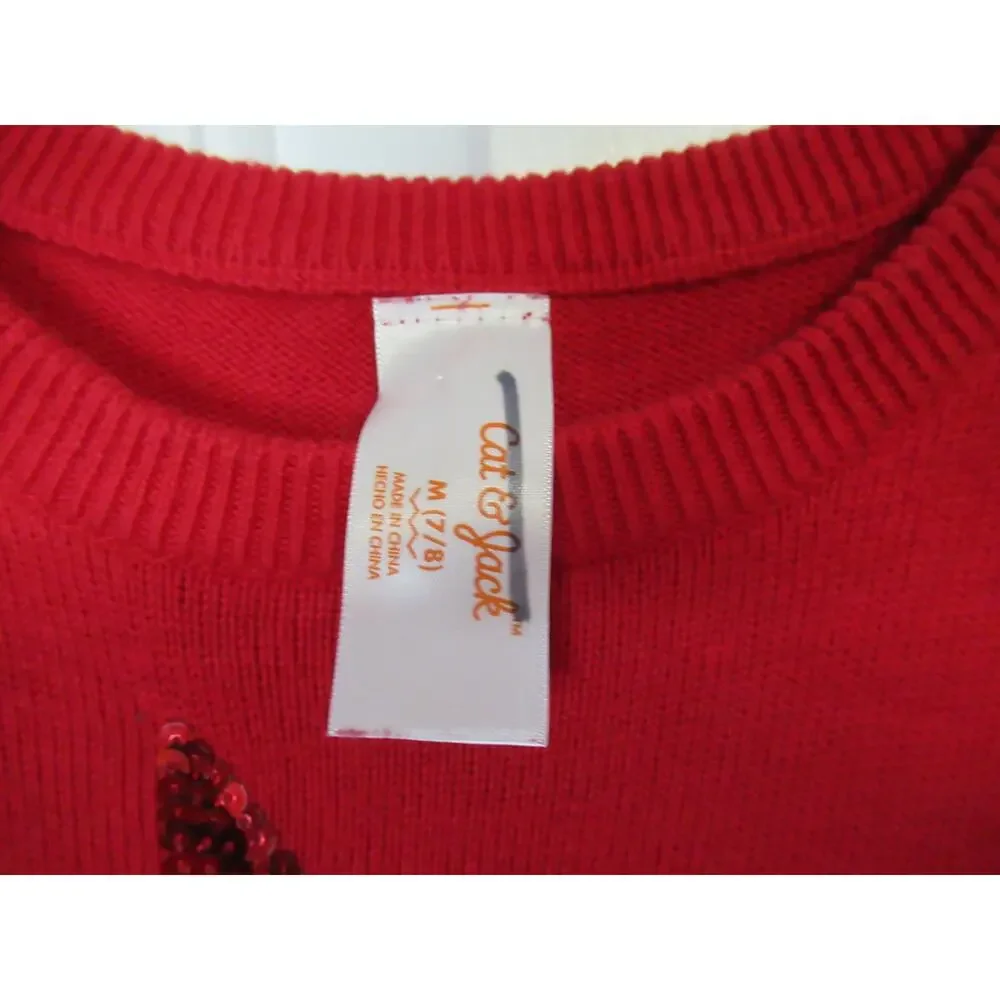 Cat and Jack M (7-8) sweater dress star - Picture 2 of 3